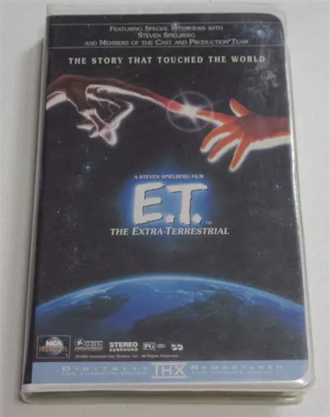 E T THE EXTRA TERRESTRIAL VHS Video Tape Movie Clamshell Box 1996 4