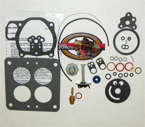 Holley 4000 Carburetor Repair Kit Ford Linc Merc 56 57 Teapot Alcohol