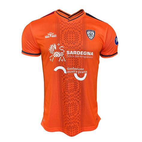 Goalkeeper Home Jersey Cagliari Calcio 2022 23 EYE Sport Shop