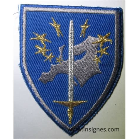 Corps européen Eurocorps Insigne de manche Tissu Insignes