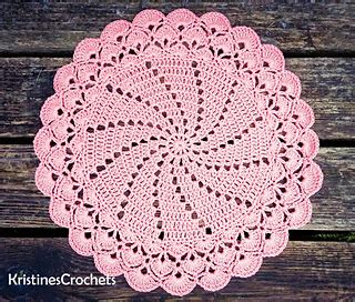 Ravelry Shells Swirls Doily Placemat Pattern By Kristines Crochets