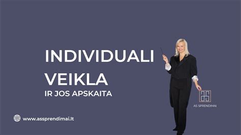 Individualios Veiklos Privalumai Ir Rizikos YouTube