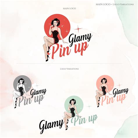 up Girl Pin up Logo Pinup Woman Design Vintage PINUPS - Etsy Australia