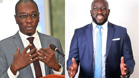 Passation De Service Entre Moussa Bocar Thiam Et Alioune Sall Ministre