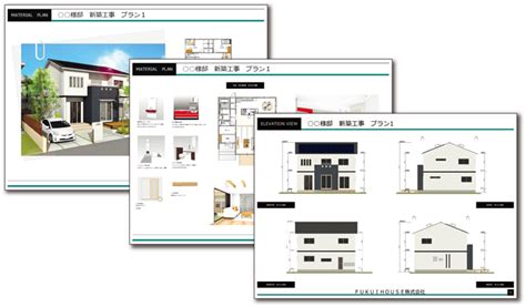 多彩なプレゼン機能ARCHITREND Modelio アーキトレンド モデリオ 住宅プレゼンソフト 福井コンピュータアーキテクト