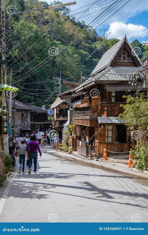 Mae Kampong Pang Klang Village In Chiang Mai Thailand Editorial