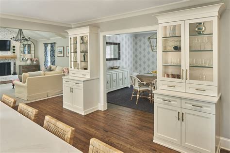 Built In China Cabinet In Dining Room