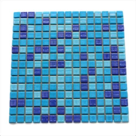 Glass Mosaic Swimming Pool Tile Size 20x20mm At Best Price In Udaipur