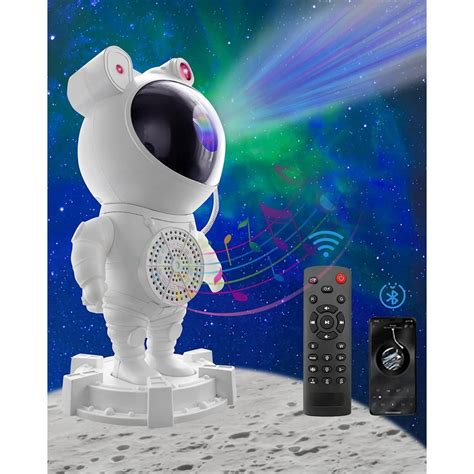 Astronauta Proyector De Nebulosa Parlante Bluetooth