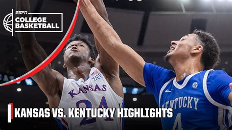 Kansas Jayhawks vs. Kentucky Wildcats | Full Game Highlights - Win Big ...