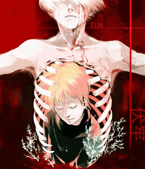 Kaneki Ken And Nagachika Hideyoshi Tokyo Ghoul Drawn By Koujima