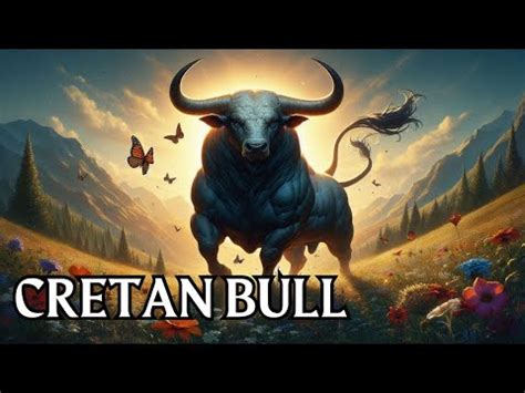 Cretan Bull Mythological Beast In Greek Mythology YouTube