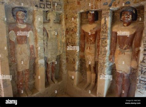 Tomb Of Irukaptah The Butchers Archeological Remains Saqqara