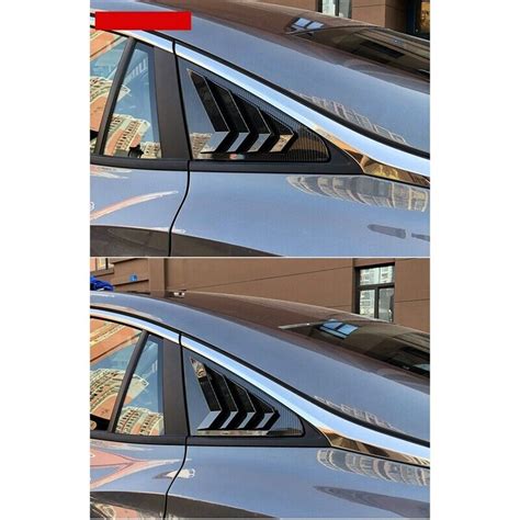 Rear Side Window Louvers Scoop Louvers Cover Blinds For Mg Mg