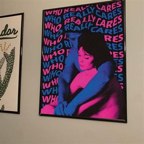 Who Really Cares Poster Tv Girl Poster Tv Girl Vintage Pos Inspire