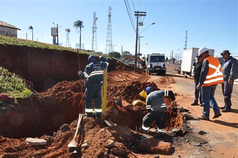 Prefeitura Inicia Obras Para Constru O De Nova Rotat Ria Na Entrada Da