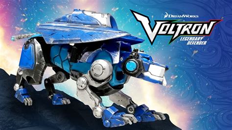 Voltron Blue Lion Legendary Defender Battle Damage Custom Youtube