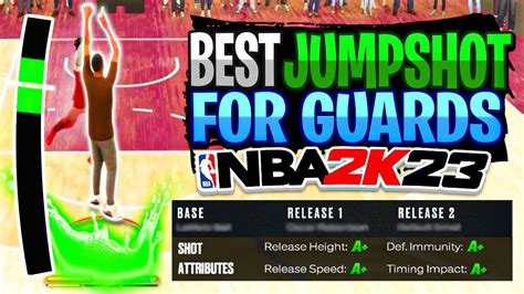 THE BEST AND FASTEST GREENLIGHT JUMPSHOT FOR GUARDS ON NBA 2K23 YouTube