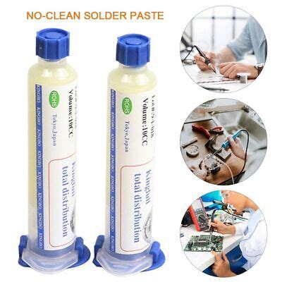 Cc No Clean Solder Paste Clean Free Soldering Flux Bga Pcb Reballing