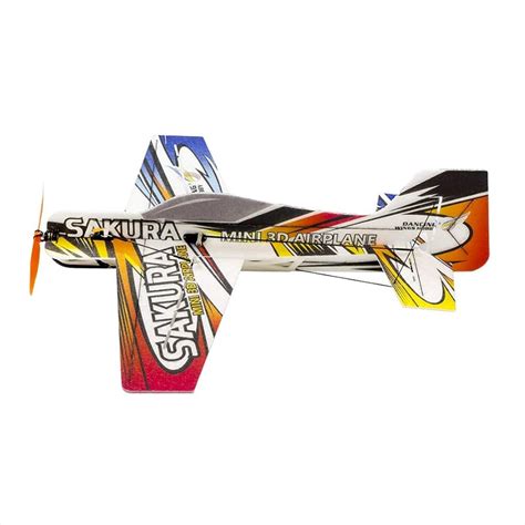 Upgrade 3D EPP Plane Sakura Aerobatic Flying Airplane 420mm Durable