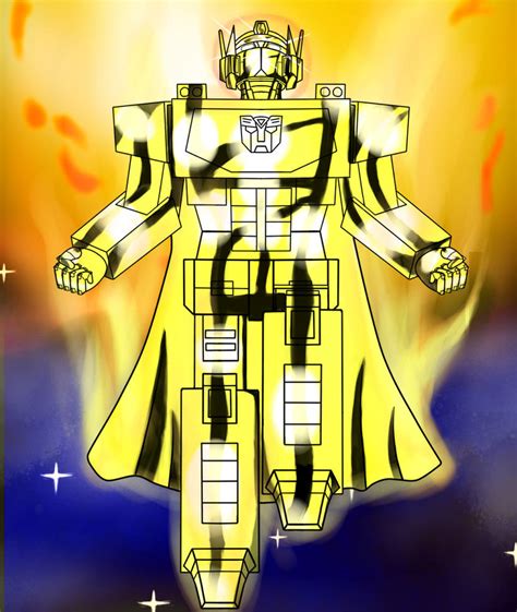 Golden Optimus Prime by chenprime on DeviantArt