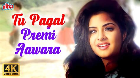 Tu Pagal Premi Awara 4k Song Govinda Divya Bharti Shola Aur