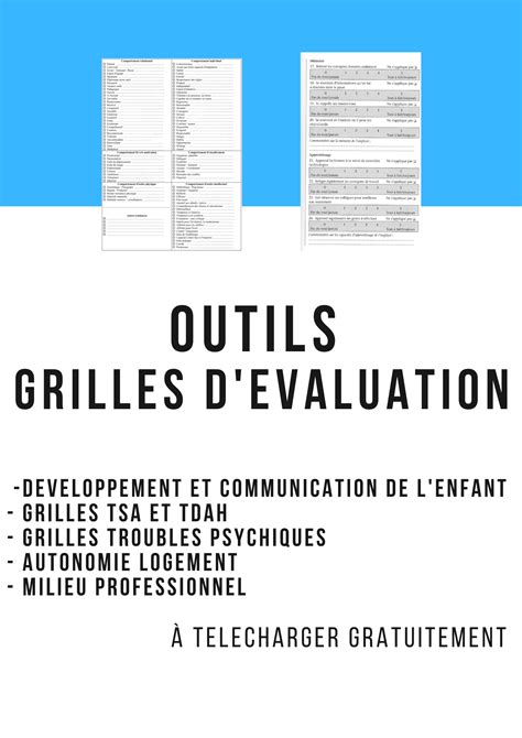 Outils GRILLES DEVALUATION Virginie Couillaud éducatrice