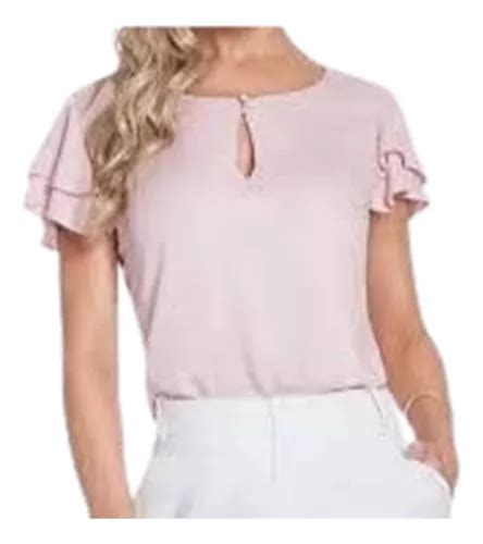 Molde Blusa Feminina Manga Gode Babado Frete Gr Tis