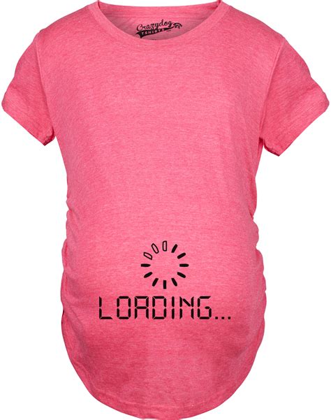 Maternity Baby Loading Shirt Humor Funny Pregnancy Shirts Cheap Tees Ebay