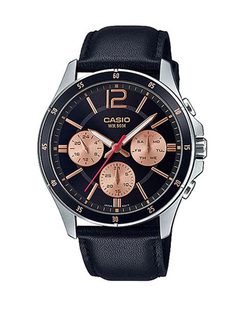 Ng H Casio Mtp L Avdf Nam Pin Quartz