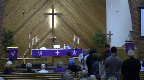 Zion Lutheran Church Ash Wednesday Youtube