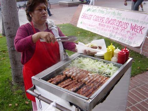 Streetfoodlaoct0904 Street Food Bacon Wrapped Hotdogs Meals On Wheels