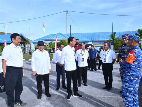 FOTO Hari Kedua Di Kaltara Presiden Akan Groundbreaking PLTA