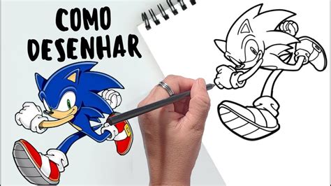 Como Desenhar O Sonic How To Draw Sonic C Mo Dibujar Super Sonic