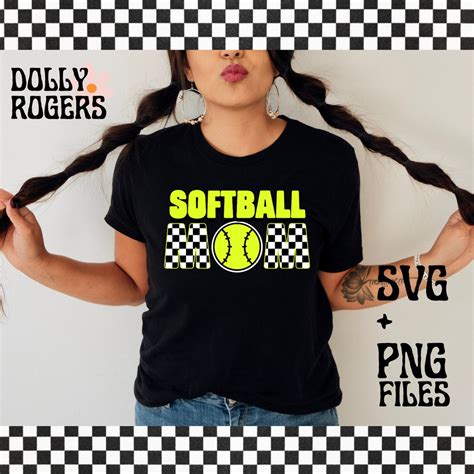 Softball Svg File Instant Download Softball T Shirt Design Softball Svg