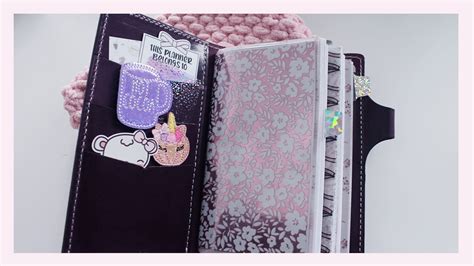 Planner Flipthrough Chic Sparrow Austen Violet Cascade Personal