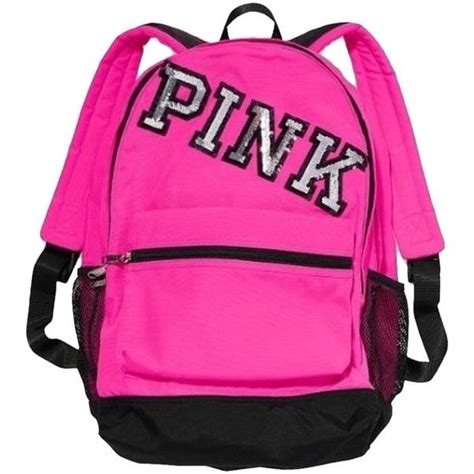 Pre Owned Pink Pink By Victorias Secret Victoria Backpack 84 Liked On Polyvo Campus