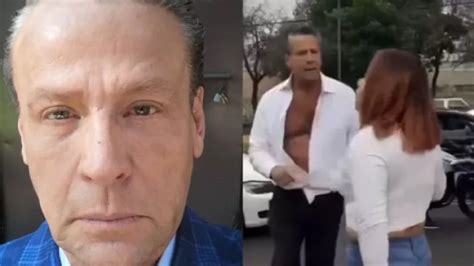 Alfredo Adame Amenaza A Pareja Con La Que Peleó En Cdmx Los Voy A