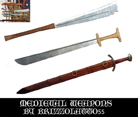 Medieval weapons by Brizzolatto55 on DeviantArt