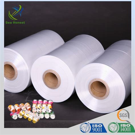 Single Wound Center Folded POF Shrink Film For Packaging China POF