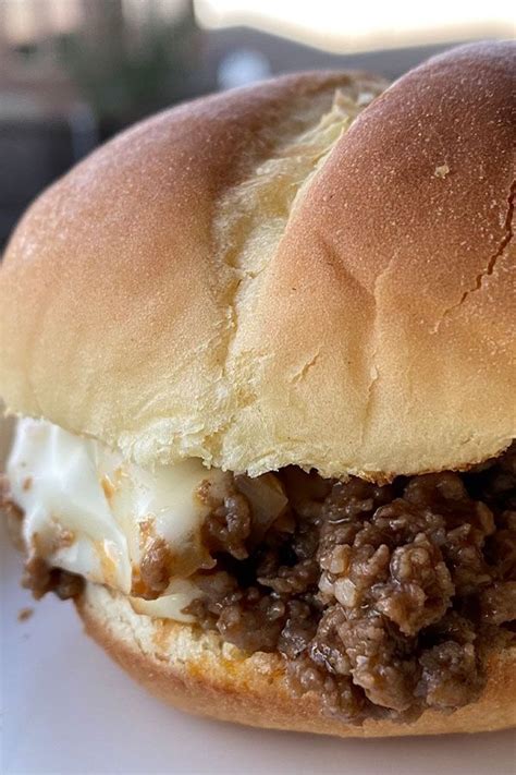 Zesty Cheese Steak Sloppy Joes Recipe Sloppy Joes Cooking Roast