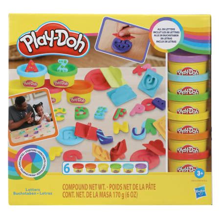 Play Doh Starter Set With Tools 6 Cans Five Below