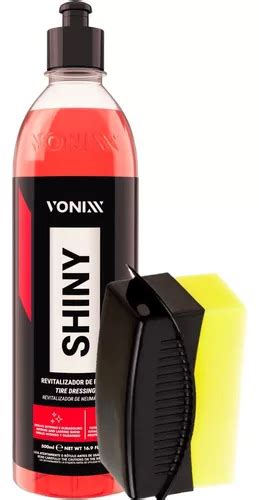 Aplicador Pneu Pretinho Revitalizador Shiny Vonixx Mercadolivre