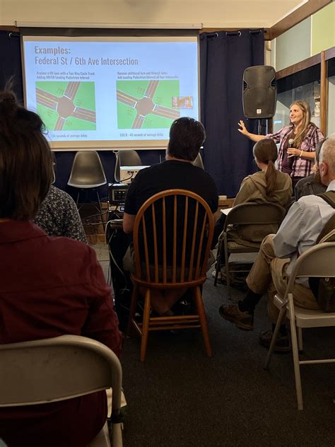 Scenes from “Making Small Cities Walkable” (5/25) — Future of Small