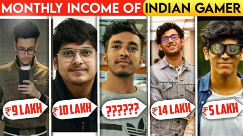 Monthly Income Of Biggest Indian Gamers Who Is No 1 Techno Gamerz