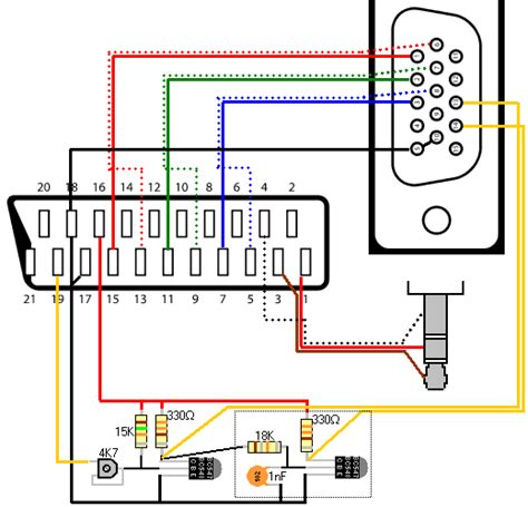 Av To Vga Converter Circuit Diagram Vga To Av Converter Circ