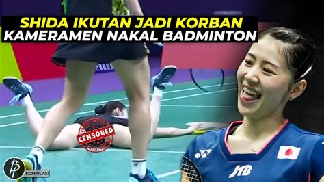 Shida Ikutan Jadi Korban Momen Kameramen Nakal Badminton Abadikan