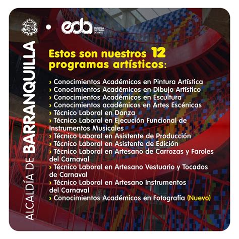 Barranquilla abre inscripciones para la EDA con nueva oferta académica