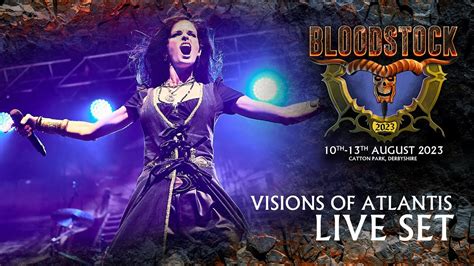 VISIONS OF ATLANTIS Electrifying Performance At Bloodstock 2023