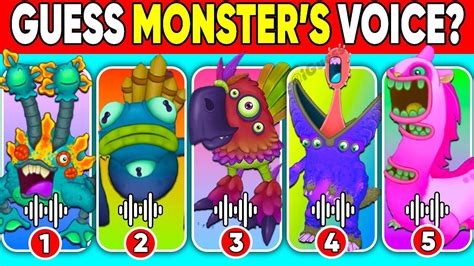 Guess The Monsters Voice My Singing Monsters Turhi Frocket